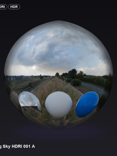 Evening Sky HDRI 001 A