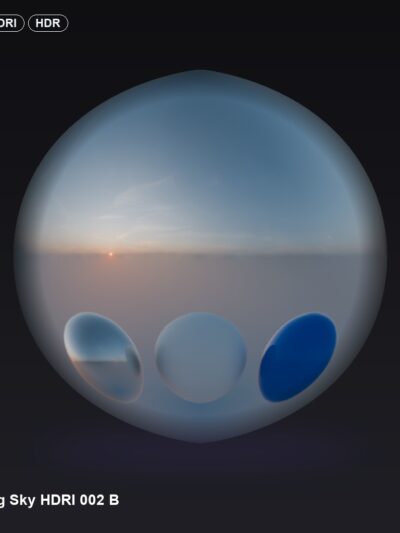 Evening Sky HDRI 002 B