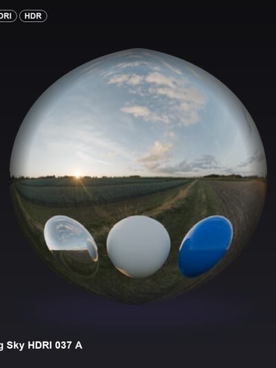 Evening Sky HDRI 037 A