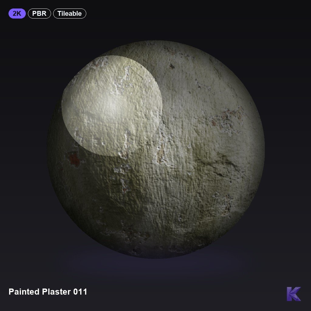 Painted Plaster 011