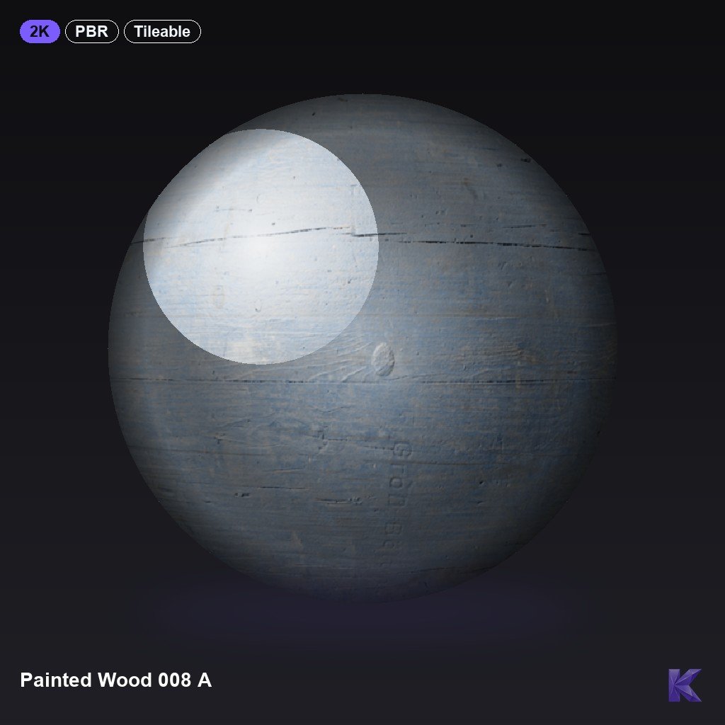 Painted Wood 008 A