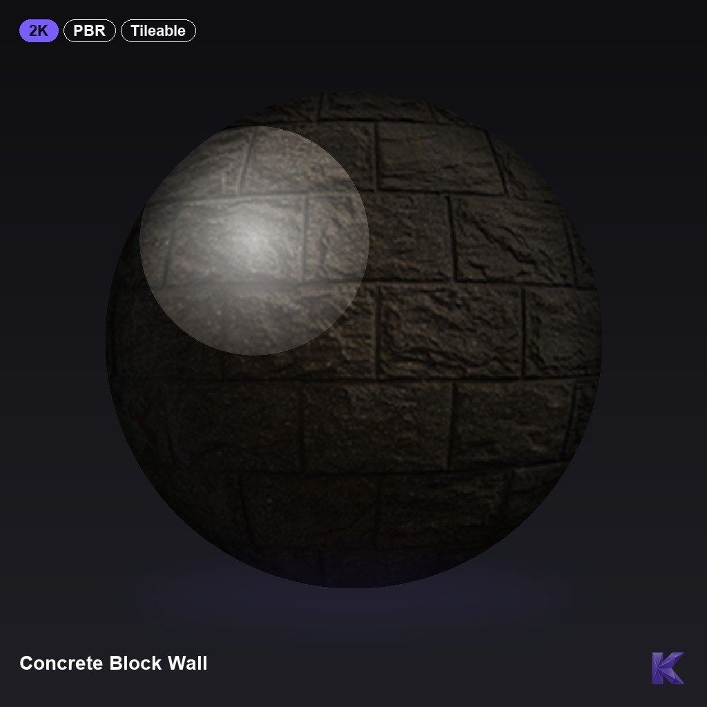 Concrete Block Wall