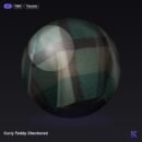 Curly Teddy Checkered