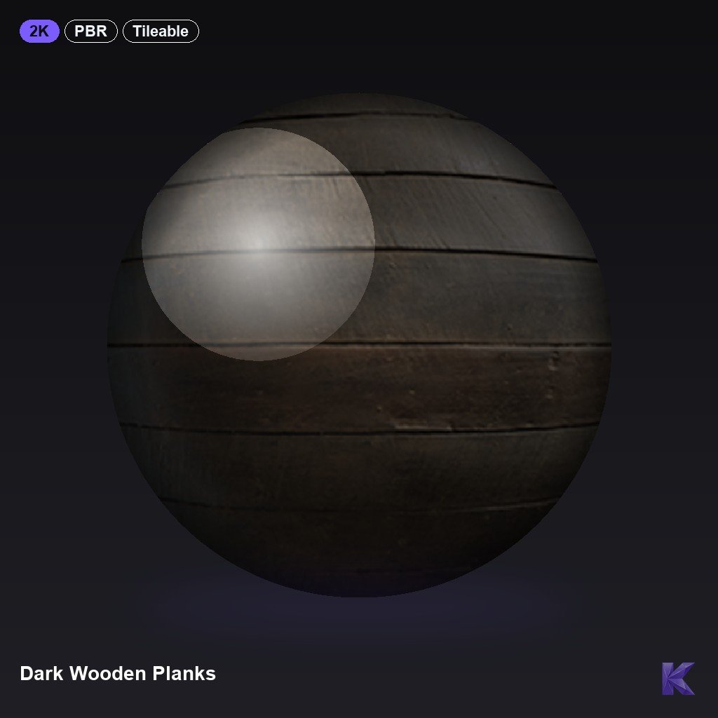 Dark Wooden Planks