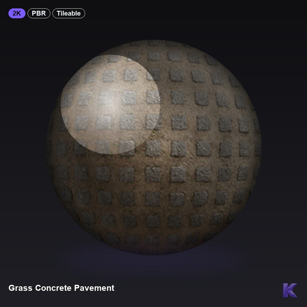 Grass Concrete Pavement