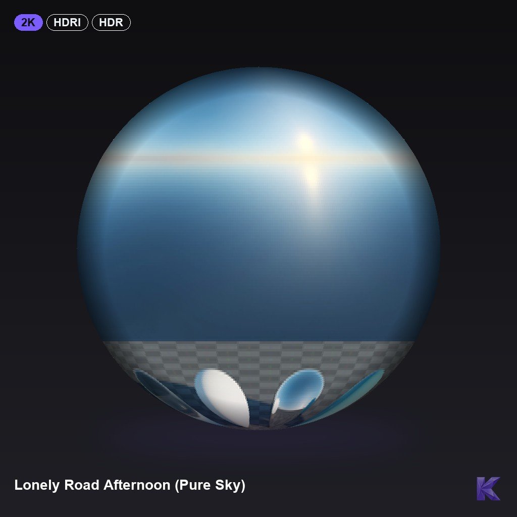 Lonely Road Afternoon (Pure Sky)