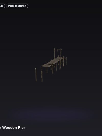 Modular Wooden Pier