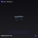 Painted Wooden Table