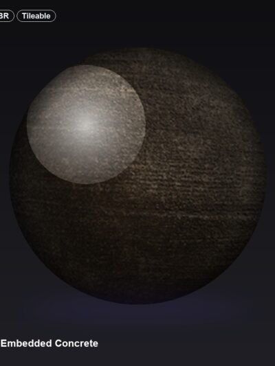 Pebble Embedded Concrete