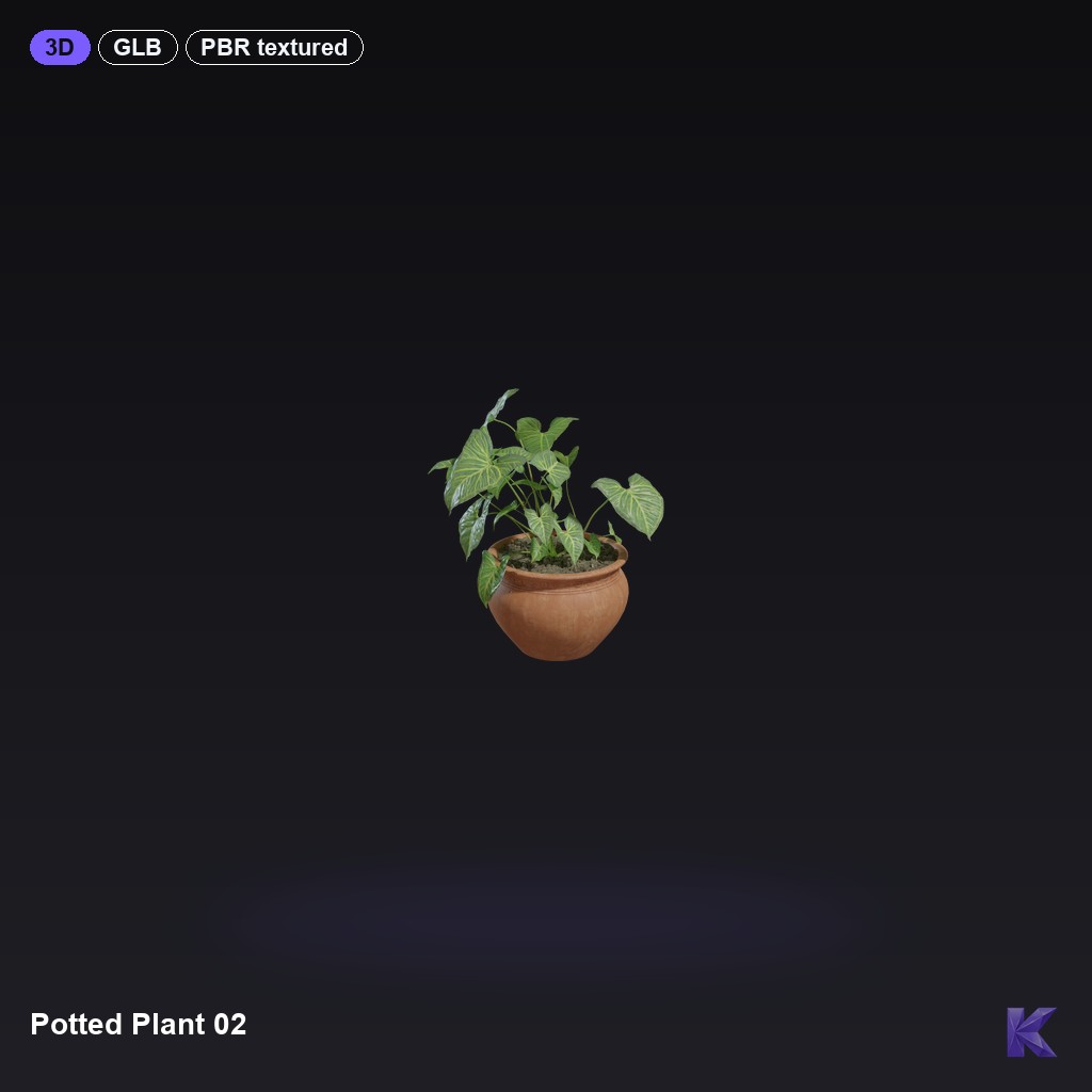 Potted Plant 02