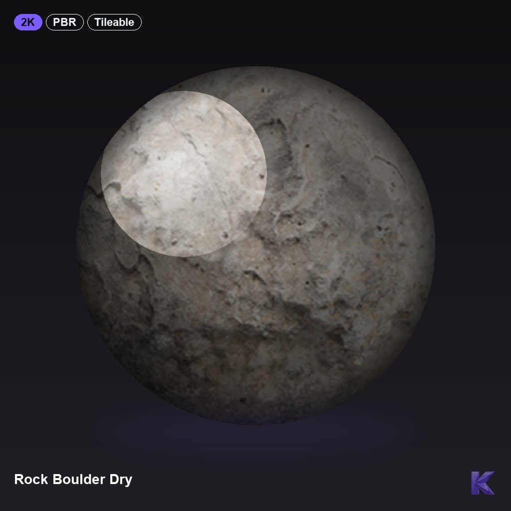 Rock Boulder Dry