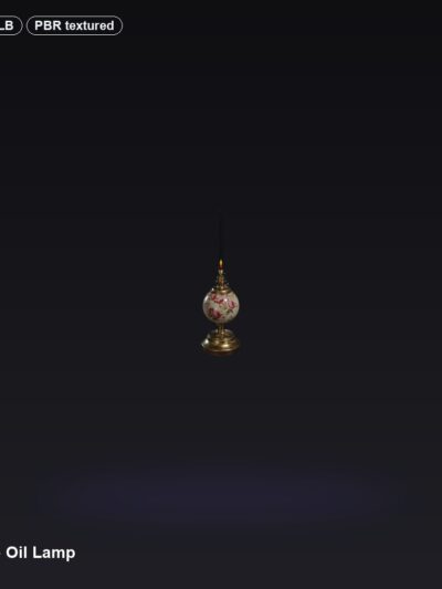 Vintage Oil Lamp