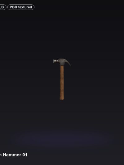 Wooden Hammer 01